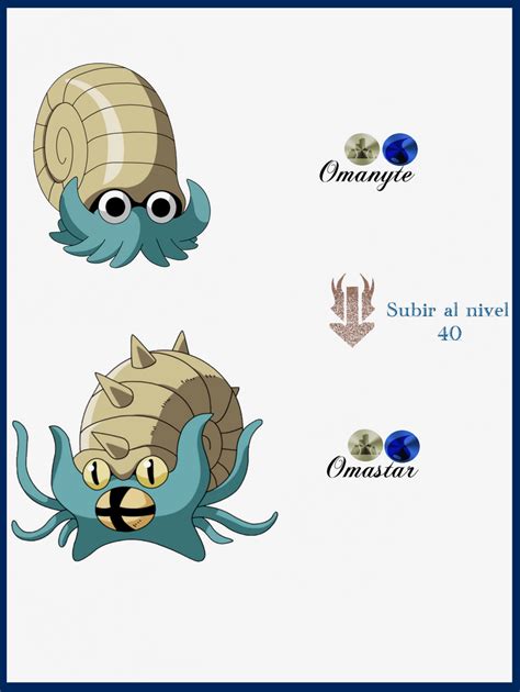 what level does omanyte evolve